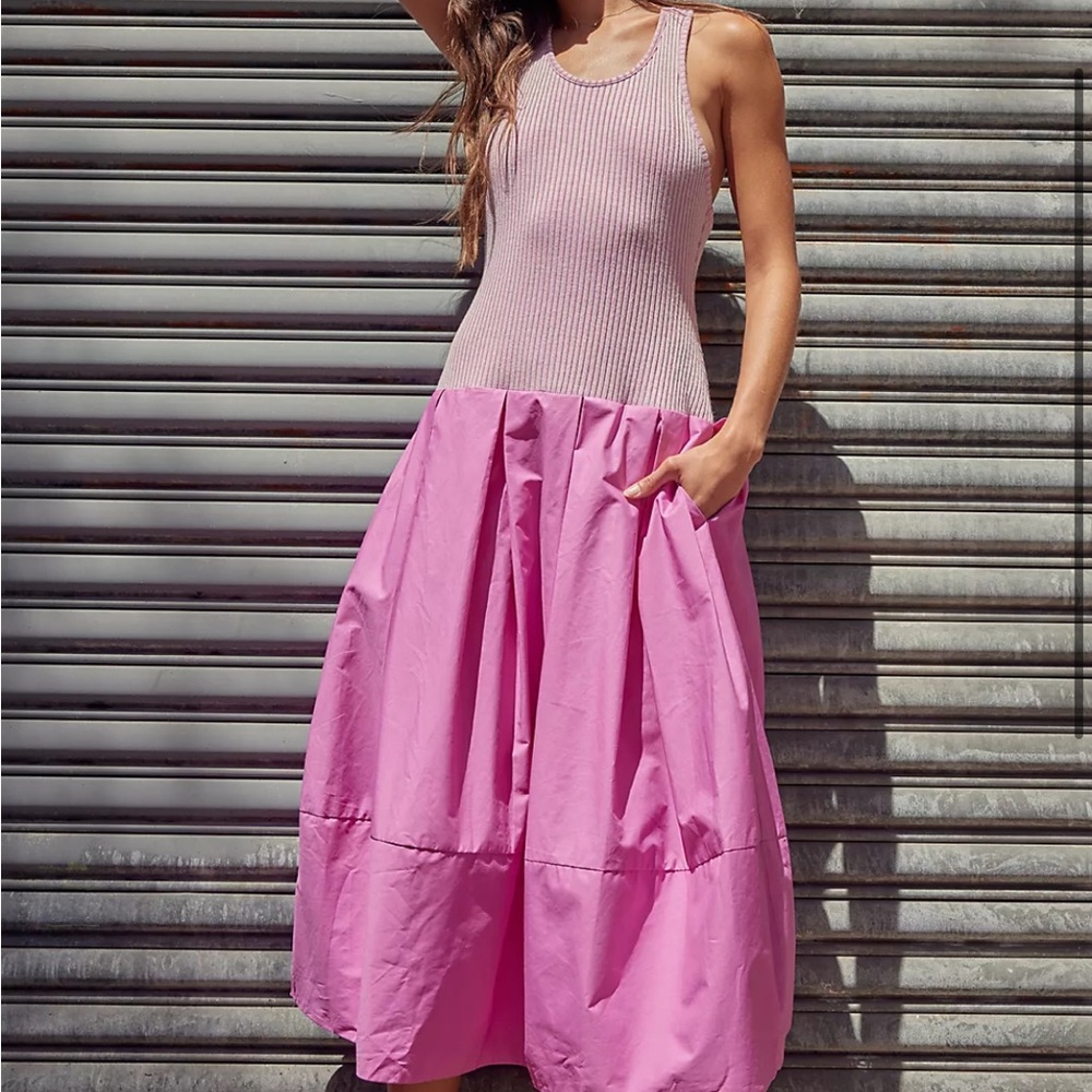 Free people Dress in pink